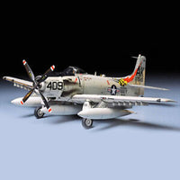 Tamiya America Inc 1/48 A1H Skyraider USN TAM61058 Plastic Models Airplane 1/48