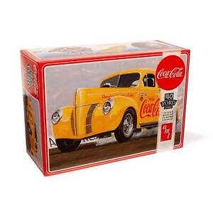 AMT 1940 Ford Coupe Coca-Cola 125 AMT1346M Plastics Car/Truck 1/24-1/25