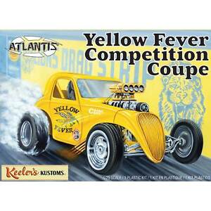 ATLANTIS TOY & HOBBY INC. Yellow Fever Dragster Keelers Kustoms 125 AAN13101