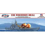 ATLANTIS TOY & HOBBY INC. USS Wisconsin BB-64 Battleship 16 Inch 1600 AANM3006