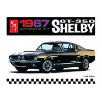 Round 2 LLC 1/25 '67 Shelby GT350 White AMT834 Plastics Car/Truck 1/24-1/25