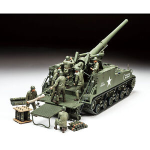 Tamiya 1/35 U.S. Self-Propelled 155mm Gun M40 TAM35351 Plastic Models