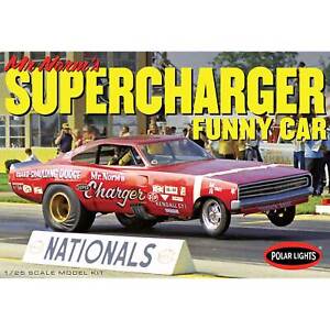 Polar Lights 1969 Dodge Charger Funny Car Mr. Norm 125 PLL989 Plastics Car/Truck