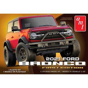 AMT 2021 Ford Bronco 1st Edition 125 AMT1343M Plastics Car/Truck 1/24-1/25