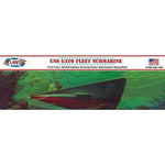 ATLANTIS TOY & HOBBY INC. WWII Gato Class Fleet Submarine 1240 AANL743 Plastic