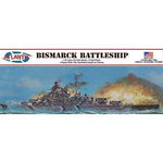 ATLANTIS TOY & HOBBY INC. Bismarck German Battleship 16 Inch 1600 AANM3008