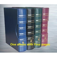 Ring Binder Album for NGC PCGS Slab Plastic Coin Capsule Holders + 4 encap pages