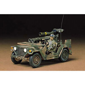 Tamiya 1/35 U.S. M151A2 w/Tow Launcher Kit TAM35125 Plastic Models