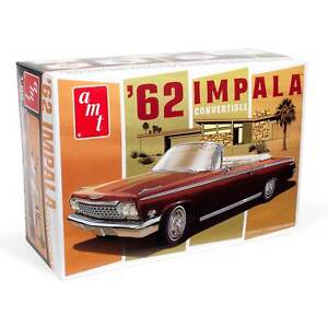 AMT 1962 Chevy Impala Convertible 1/25 AMT1355M Plastics Car/Truck 1/24-1/25