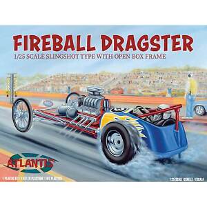 ATLANTIS TOY & HOBBY INC. Fireball Slingshot Dragster 124 AANM6710 Plastic