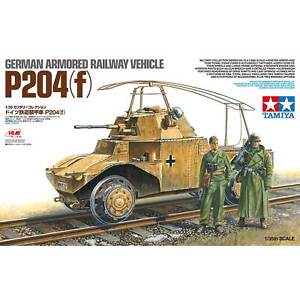 Tamiya 1/35 German Armored Railway Vehicle P204 TAM32413 Plastic Models