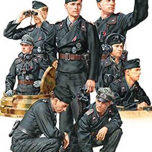 Tamiya 1/35 Wehrmacht Tank Crew Set TAM35354 Plastic Accys Figure Sets