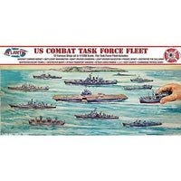 ATLANTIS TOY & HOBBY INC. US Combat Task Force Fleet 12 Ships AANR6300 Plastic