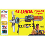 ATLANTIS TOY & HOBBY INC. Allison 501-D13 Prop Jet Aircraft Engine 1/10-Model Kits-ATLANTIS TOY & HOBBY INC.-StampPhenom