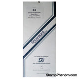 Showgard Mounts - 240mm Strips (Black) - 63x240mm