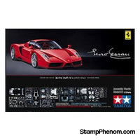 Tamiya - Enzo Ferrari Red 1:24-Model Kits-Tamiya-StampPhenom