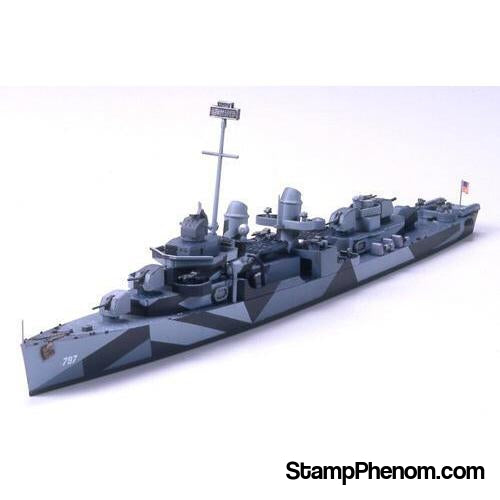 Tamiya - USS Cushing DD-797 1:700-Model Kits-Tamiya-StampPhenom