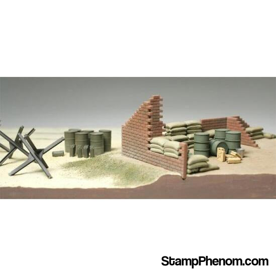 Tamiya - Brick Wall & Sand Bag Set 1:48-Model Kits-Tamiya-StampPhenom