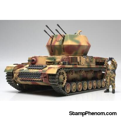 Tamiya - German Flakpanzer IV 1:48-Model Kits-Tamiya-StampPhenom