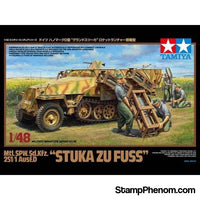 Tamiya - MTL.SPW.Sd.Kfz.251/1 Ausf.D "Stuka Zu Fuss" 1:48-Model Kits-Tamiya-StampPhenom