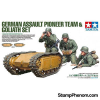 Tamiya - German Assault Pioneer Team With Goliath Set 1:35-Model Kits-Tamiya-StampPhenom