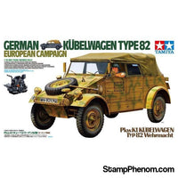Tamiya - German Kubelwagen Type 82 1:16-Model Kits-Tamiya-StampPhenom