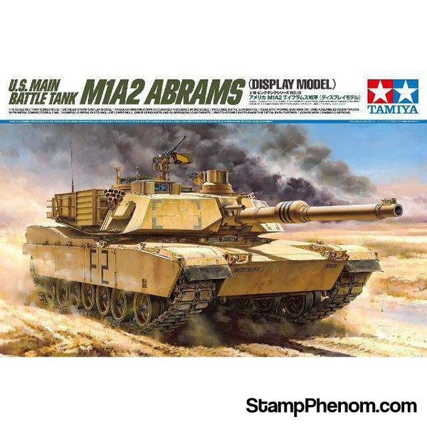 Tamiya - US Abrams M1A2 Display Only 1:16-Model Kits-Tamiya-StampPhenom