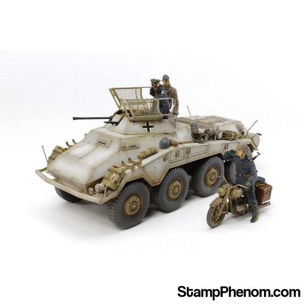 Tamiya - German Heavy Armored Car 1:35-Model Kits-Tamiya-StampPhenom
