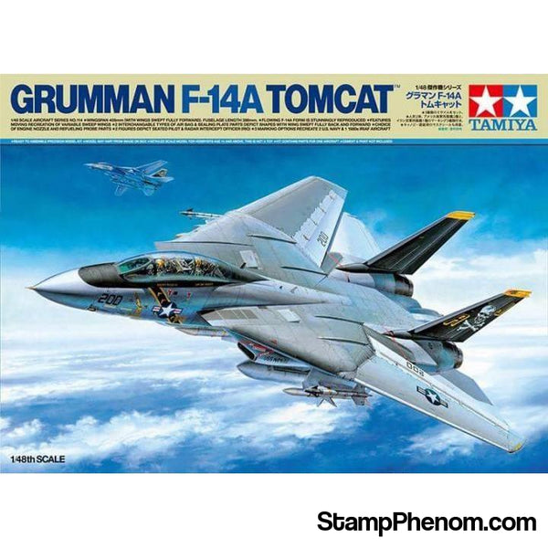 Tamiya - Grumman F-14A Tomcat 1:48-Model Kits-Tamiya-StampPhenom