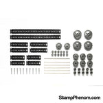 Tamiya - Track/Wheel Set Black/Metallic Gray-Model Kits-Tamiya-StampPhenom