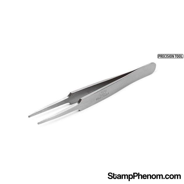 Tamiya - HG Straight Tweezers Round Tip-Model Kits-Tamiya-StampPhenom