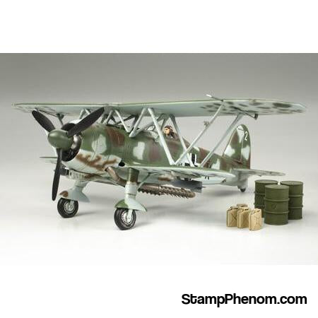 Tamiya - Fiat CR42 Luffwaffe 1:48-Model Kits-Tamiya-StampPhenom