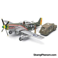 Tamiya - P-51D Mustang & Staff Car 1:48-Model Kits-Tamiya-StampPhenom