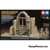 Tamiya - German Infantry Scene #4 "Italian Campaign" 1:35-Model Kits-Tamiya-StampPhenom