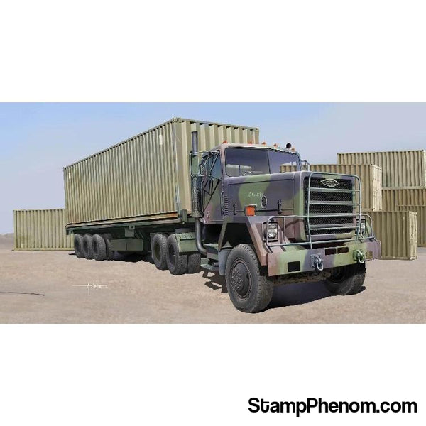 Trumpeter - US M915 Truck With 40' Trailer 1:35-Model Kits-Trumpeter-StampPhenom