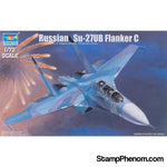 Trumpeter - Sukhoi Su-27UB Flanker C Russian Fighter 1:72-Model Kits-Trumpeter-StampPhenom