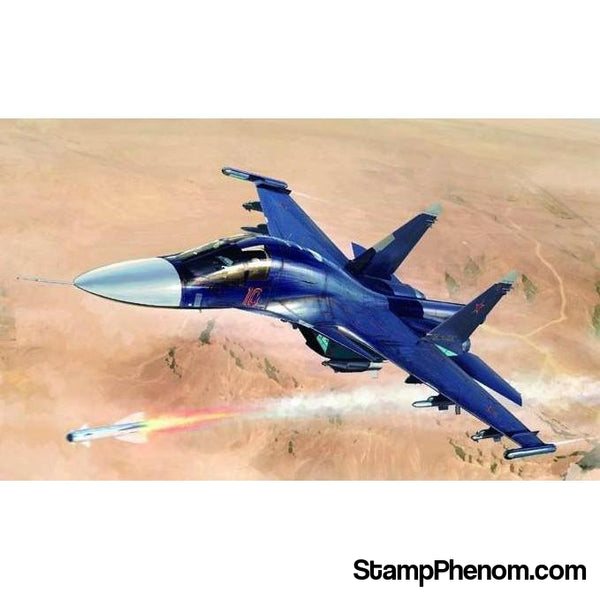 Trumpeter - Russian Su-34 Fullback Fighter/Bomber 1:72-Model Kits-Trumpeter-StampPhenom