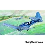 Trumpeter - US Navy SBD-5/A-24B Dauntless Aircraft 1:32-Model Kits-Trumpeter-StampPhenom