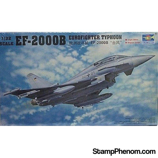 Trumpeter - EF-2000B Eurofighter Typhoon 1:32-Model Kits-Trumpeter-StampPhenom