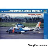 Trumpeter - Aerospatiale AS365N2 Daupin Helicopter 1:48-Model Kits-Trumpeter-StampPhenom