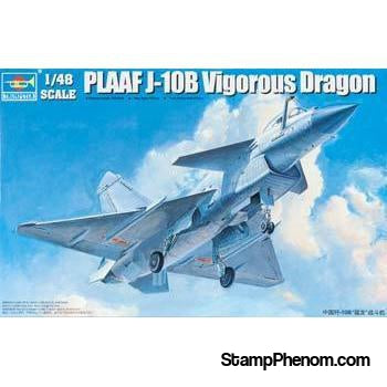 Trumpeter - PLAAF J-10B Vigorous Dragon Fighter 1:48-Model Kits-Trumpeter-StampPhenom