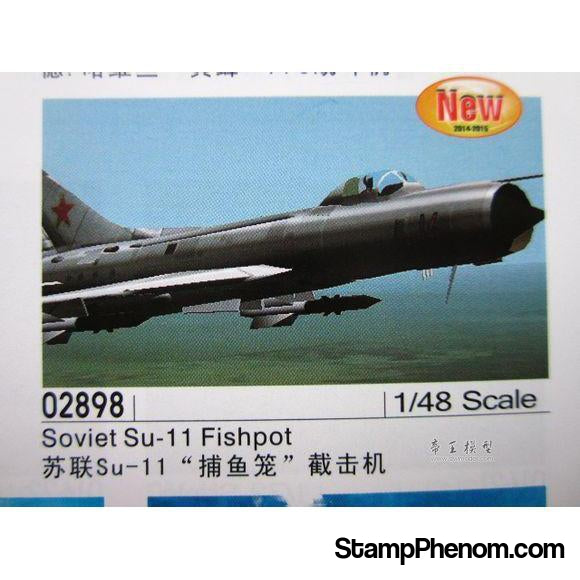 Trumpeter - Soviet Su11 Fishpot 1:48-Model Kits-Trumpeter-StampPhenom