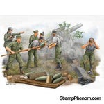 Trumpeter - German s.FH 18 Field Howitzer Gun Crew 1:35-Model Kits-Trumpeter-StampPhenom