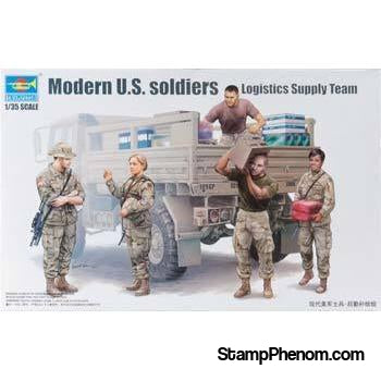 Trumpeter - US Soldiers Logistics Team-Model Kits-Trumpeter-StampPhenom