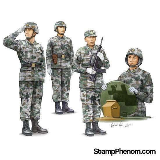 Trumpeter - PLA Chinese Army Tank Crew 1:35-Model Kits-Trumpeter-StampPhenom