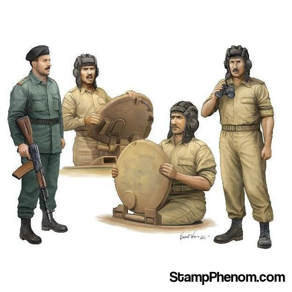 Trumpeter - Iraqi Tank Crew Set 1:35-Model Kits-Trumpeter-StampPhenom