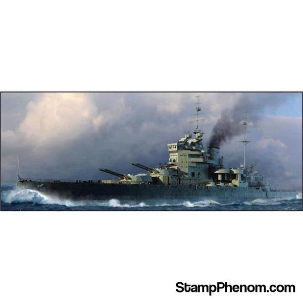 Trumpeter - HMS Valiant Battleship 1:700-Model Kits-Trumpeter-StampPhenom