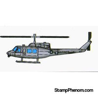 Trumpeter - UH-1N Huey Helicopter Set 12-Pack 1:350-Model Kits-Trumpeter-StampPhenom