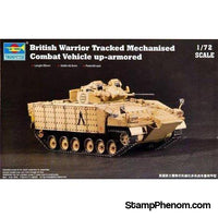 Trumpeter - British Warrior Tracked Mechanized Combat Vehicle 1:72-Model Kits-Trumpeter-StampPhenom