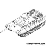 Trumpeter - German E-50 (50-75 tons)/Standardpanzer 1:72-Model Kits-Trumpeter-StampPhenom